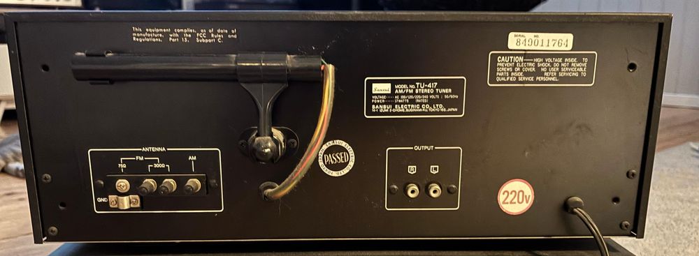 Wieża Sansui au 417 tu 417 Vintage z lat 70  Okazja!!!