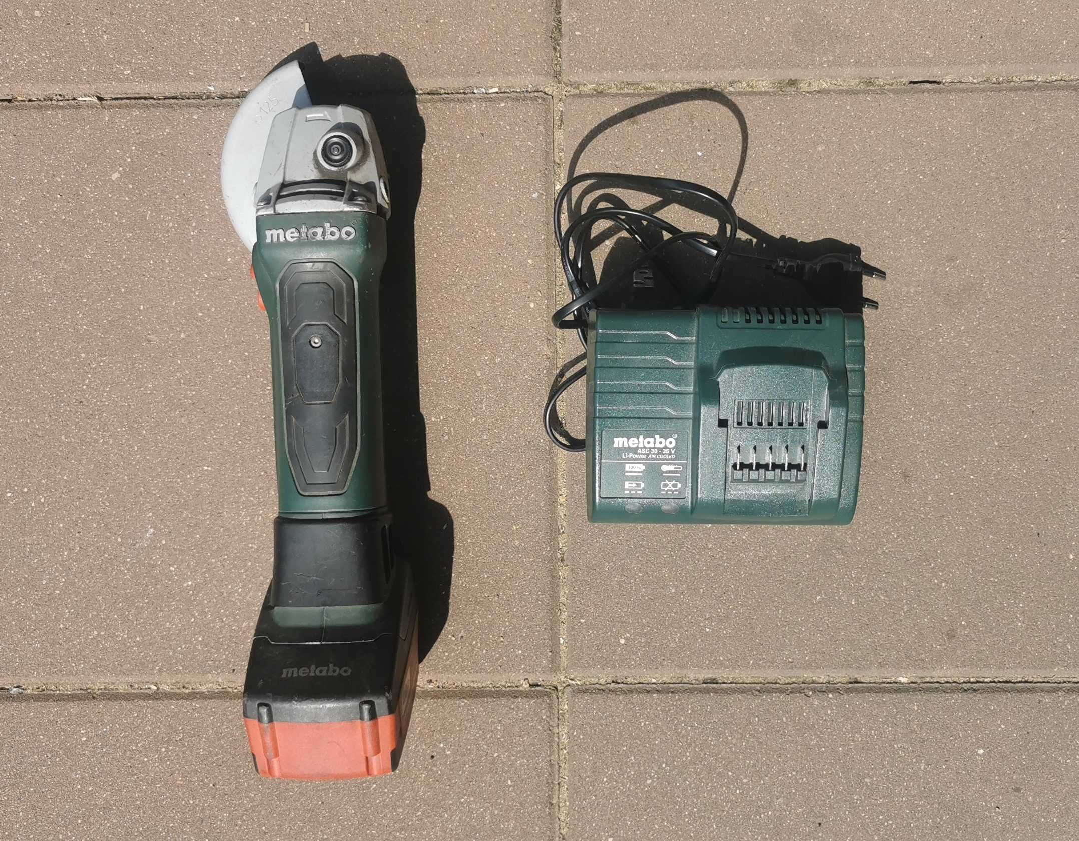 Szlifierka kątowa akumulatorowa Metabo W18LTX125