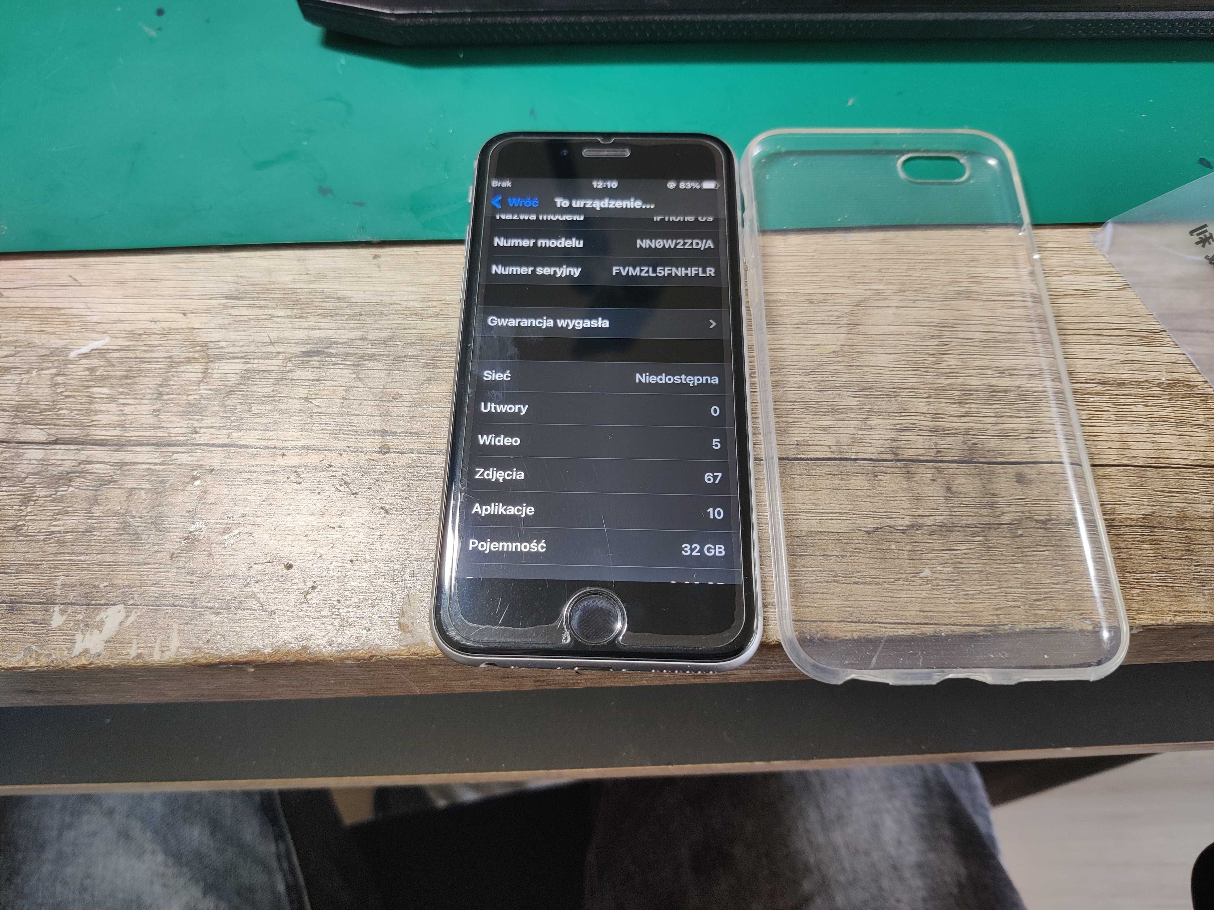 Iphone 6S 32GB space grey sprawny