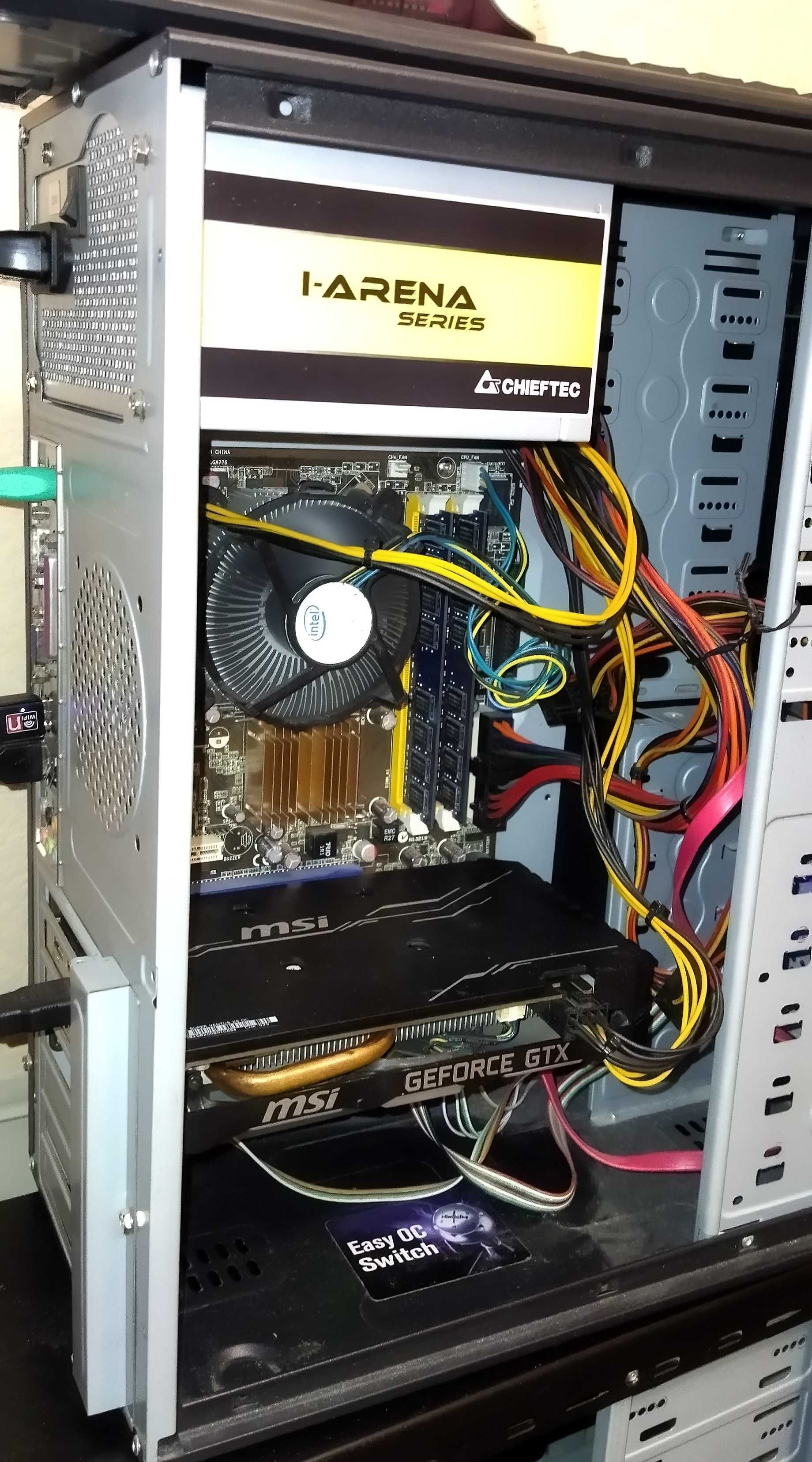 Компьютер  XEON L5420 + 4 Gb + GTX1660S + SSD128