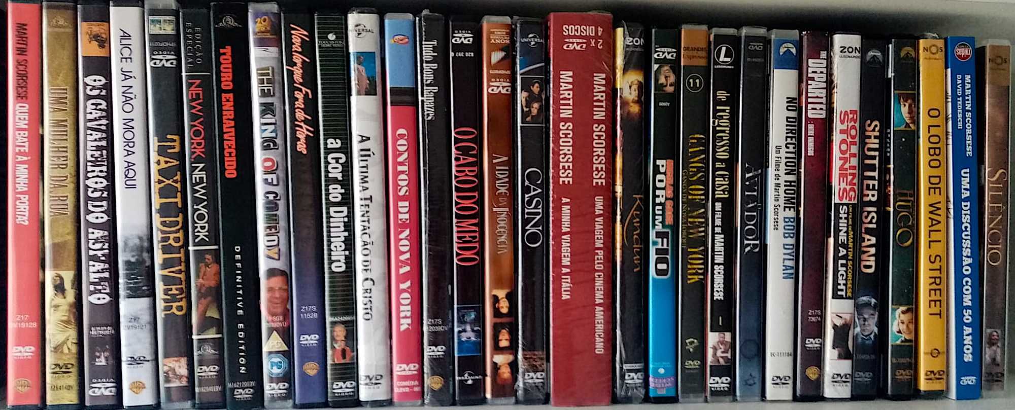 DVDs de filmes de Martin Scorsese