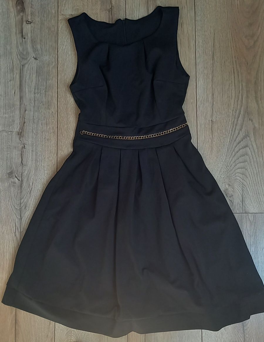 Sukienka czarna s/m