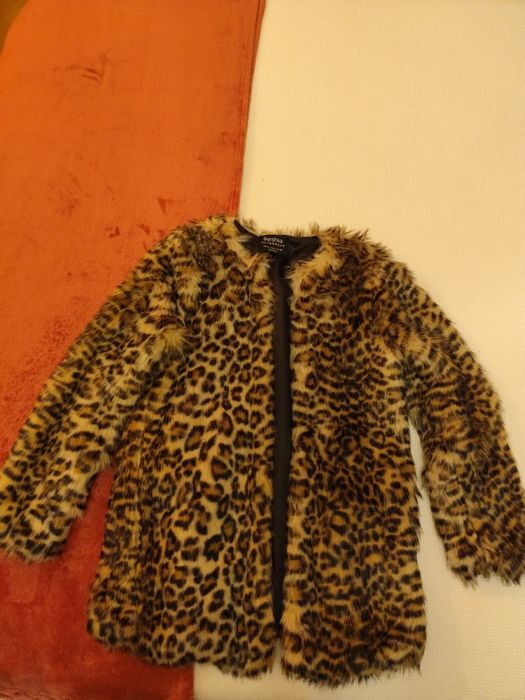 Casaco animal print