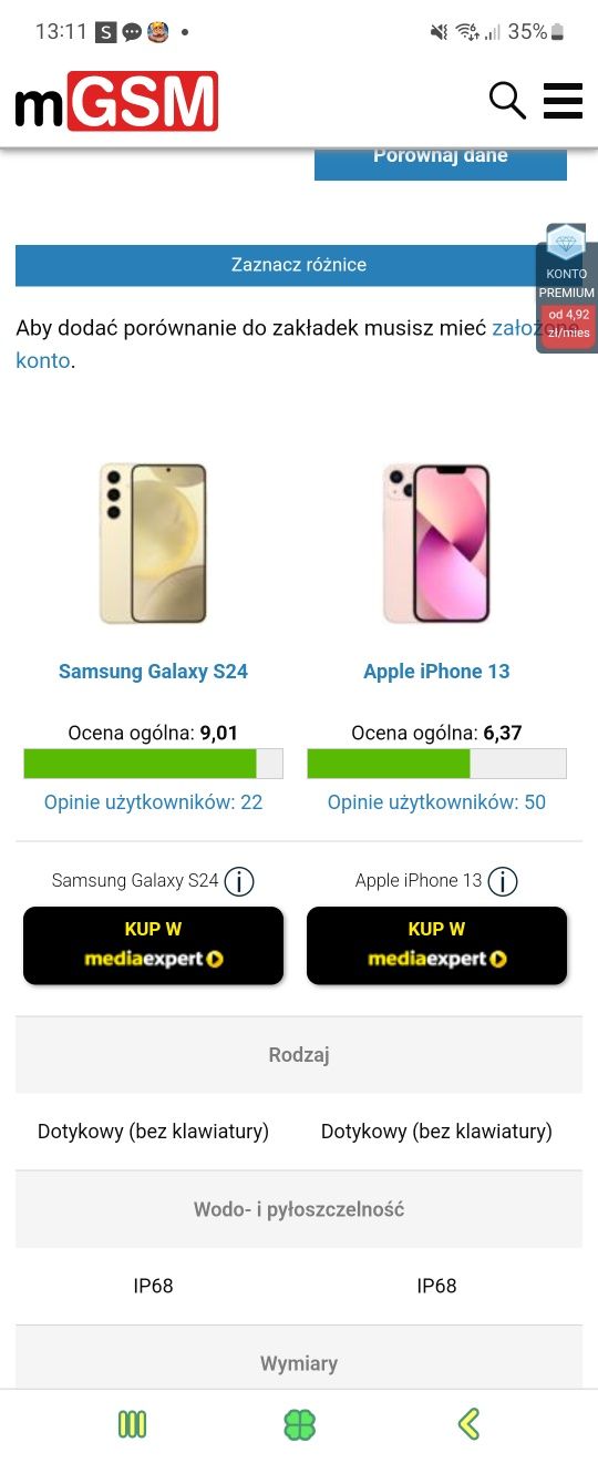 okazja pilnie zamienie na iphone