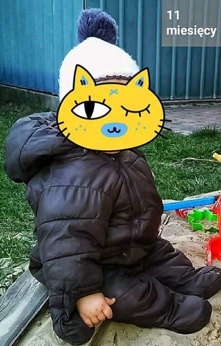 Kombinezon ortalionowy H&M r. 68