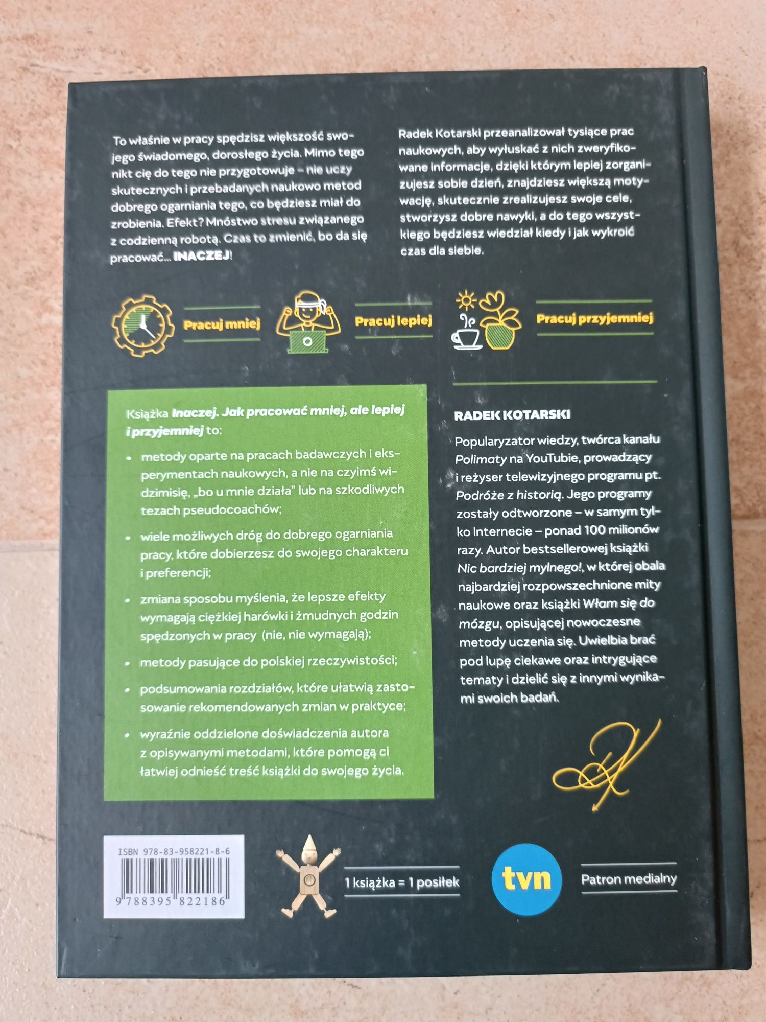 Książka "Inaczej" Radek Kotarski