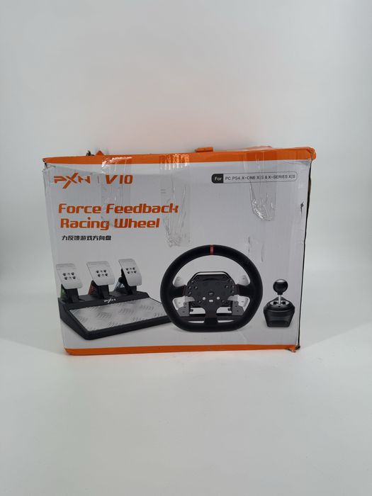 Kierownica Do Gier Pxn V10 V2 Pc Ps4 Xbox One Switch Skrzynia Biegów