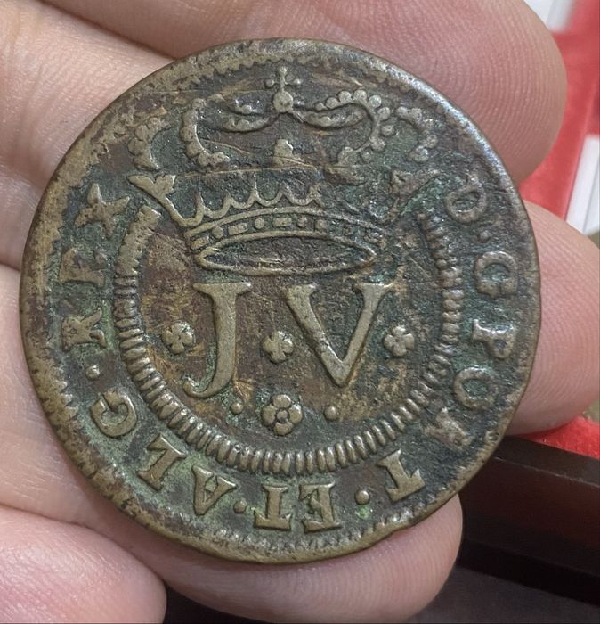 Moeda X Reis D JOAO V 1720