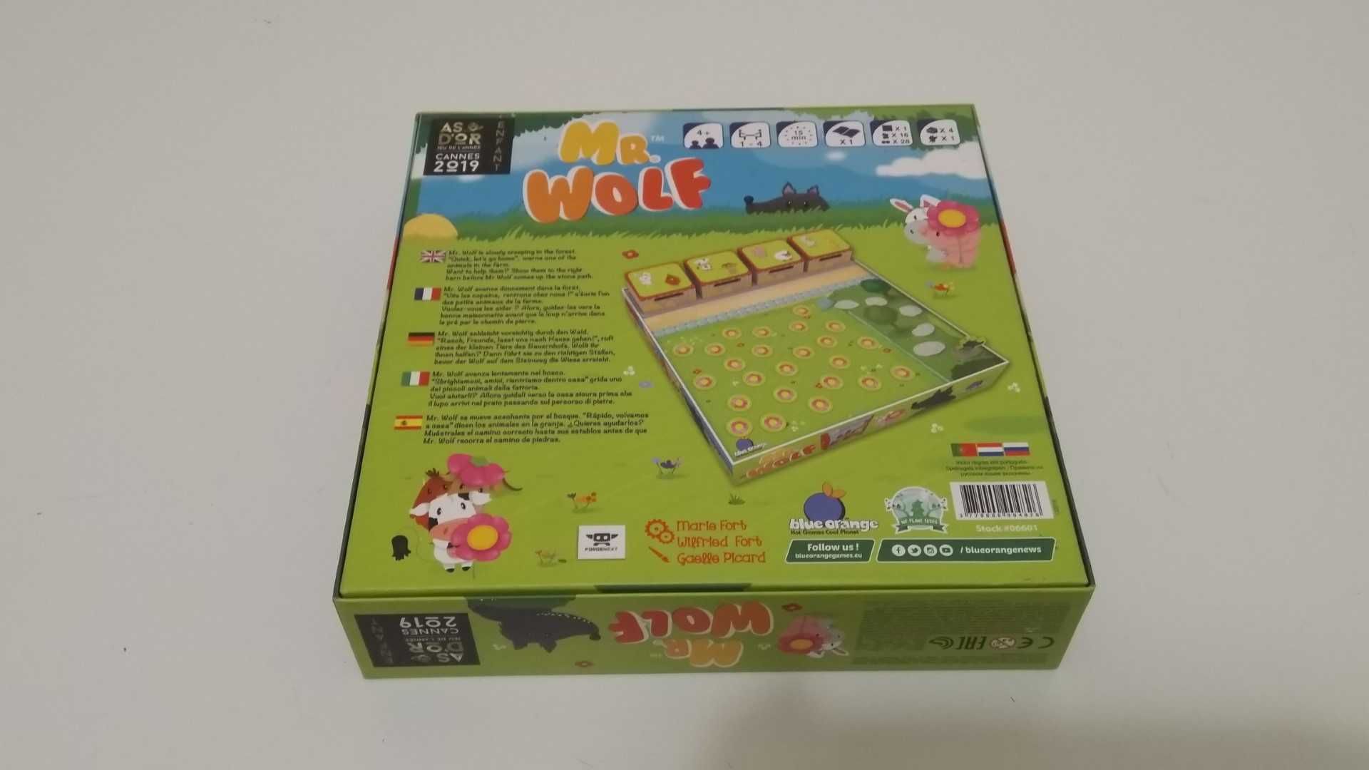 Mr. Wolf - jogo de Tabuleiro