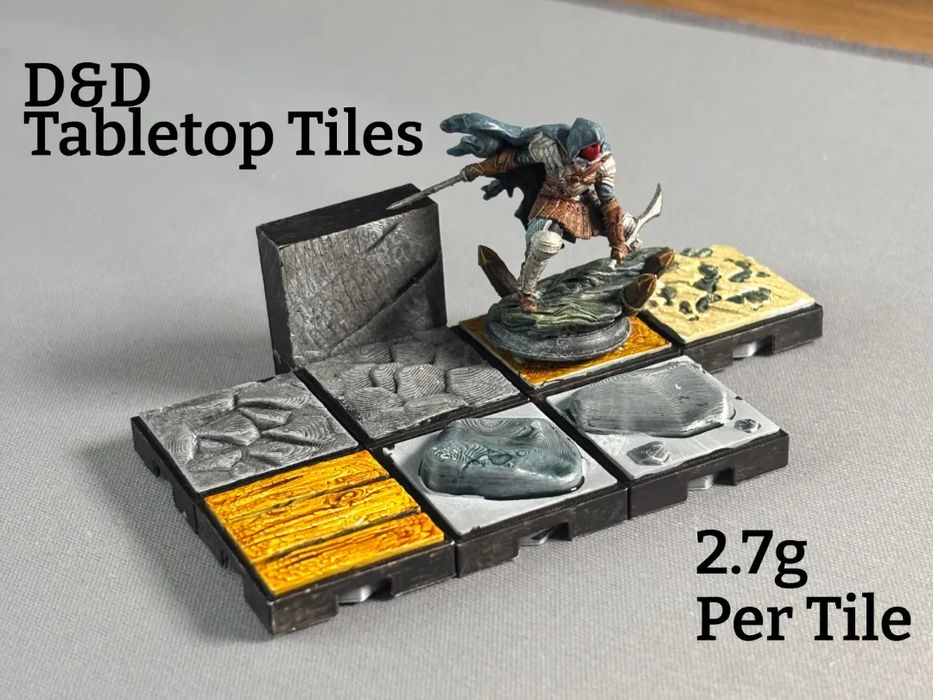 Conjunto de Peças Modulares para RPG de Mesa