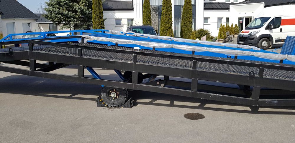 Rampa mobilna 8 ton naczepa MEGA 90 cm załadunkowa przeładunkowa