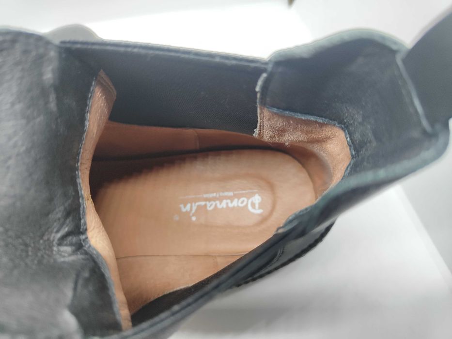 Кожаные челси ботинки Donna in