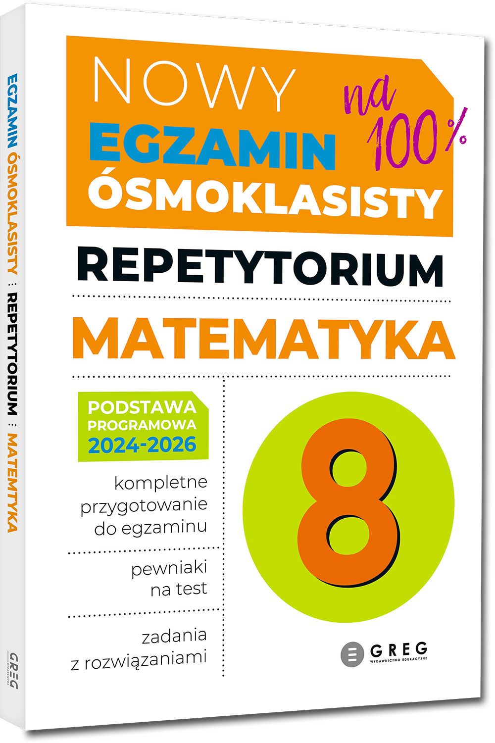 4X Nowy Egzamin Ósmoklasisty Repetytoria Arkusze Polski Matematyka Pod