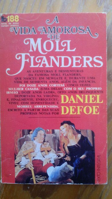 A Vida Amorosa de Moll Flanders, de Daniel Defoe