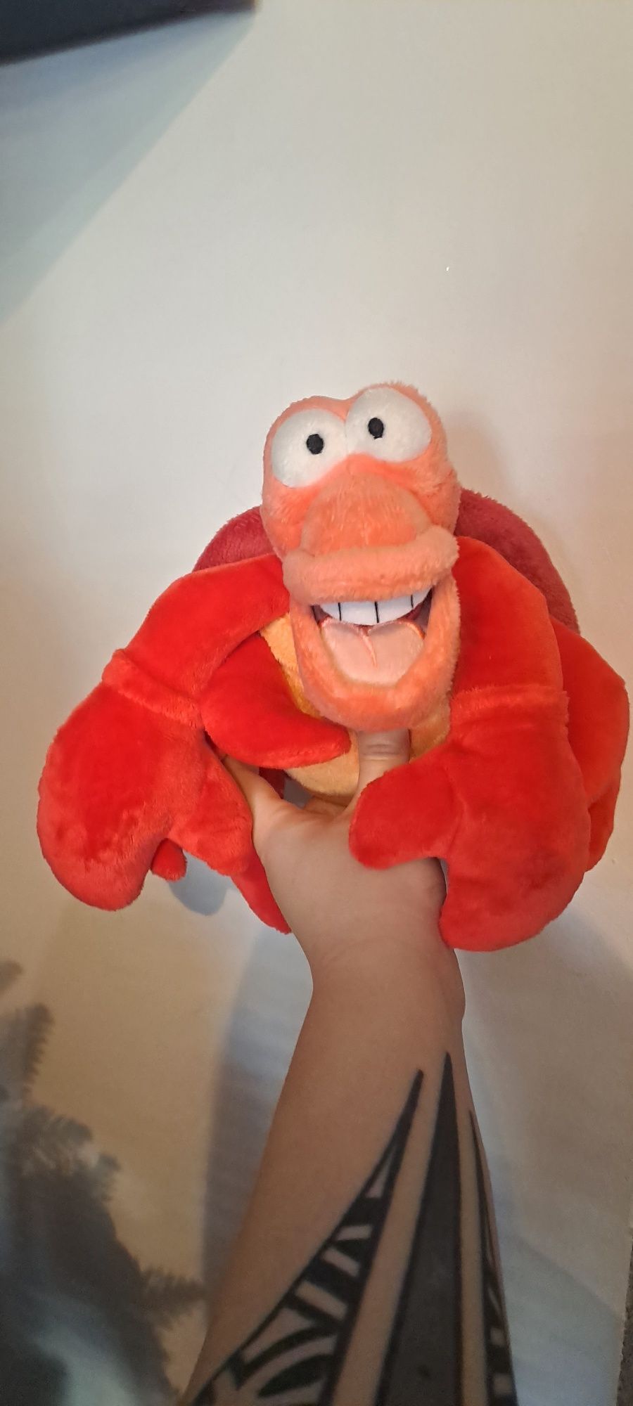 Krab Sebastian Mała Syrenka Ariel Arielka Disney Store pieczątka