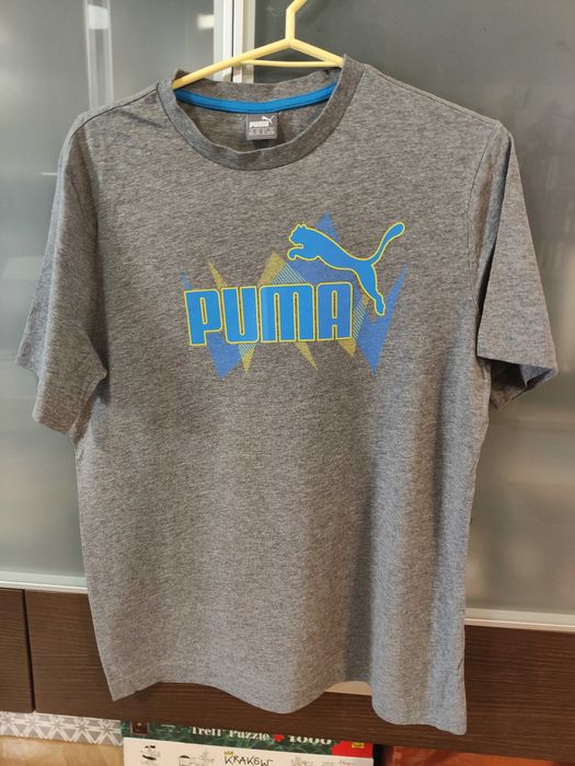koszulka t-shirt PUMA rozm.  176 cm,  szary