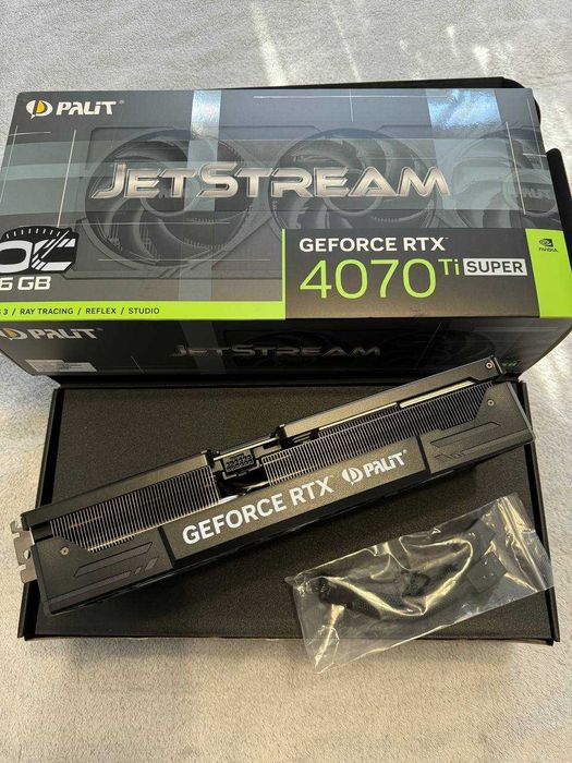 Karta graficzna Palit RTX 4070 Ti Super JetStream OC 16GB (stan nówki)