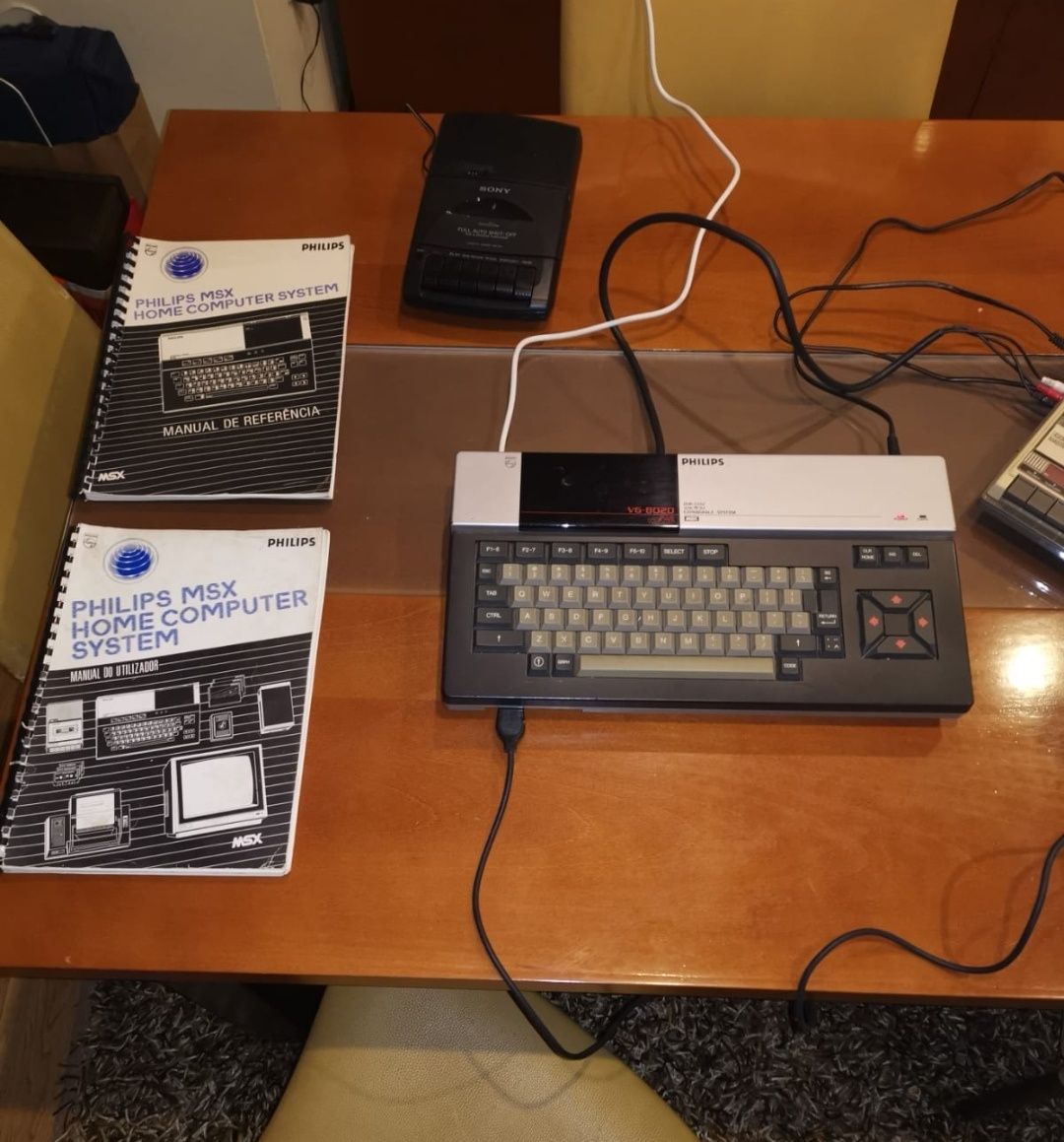 Computador Vintage 1980 MSX2 Philips