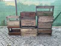 Grades de madeira antigas- garrafas