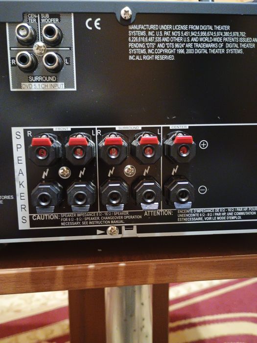 AV-ресивер Pioneer VSX-416-К.  5×100W