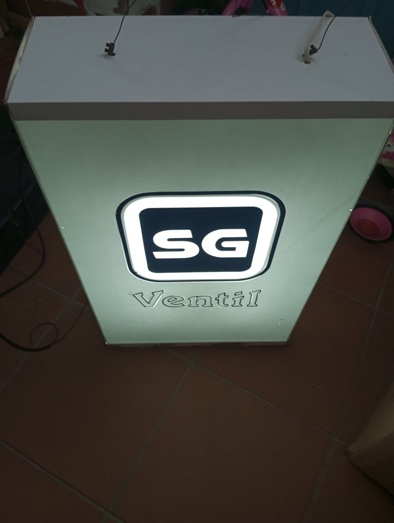 SG Ventil placa publicitário