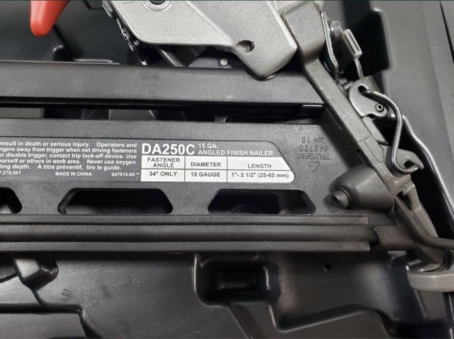 Нейлер Porter Cable DA250C 15 калібр dewalt блокхаус фальшбрус