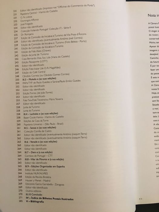 Uma Visita ao Concelho de Caminha com o Bilhete Postal Ilustrado