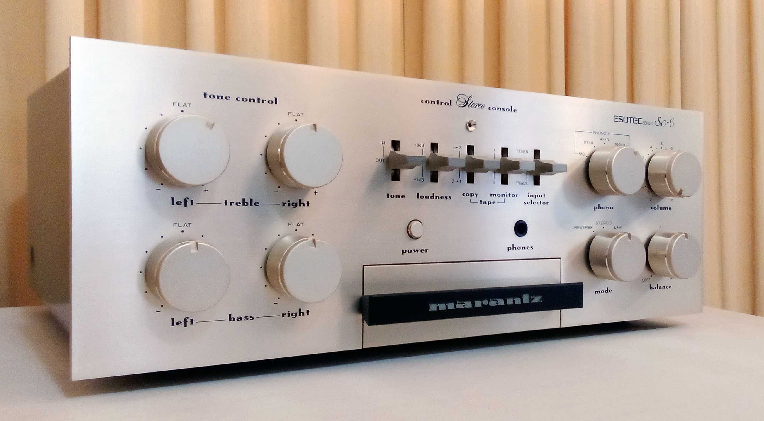 Pré-amplificador - Marantz - Esotec series SG-6