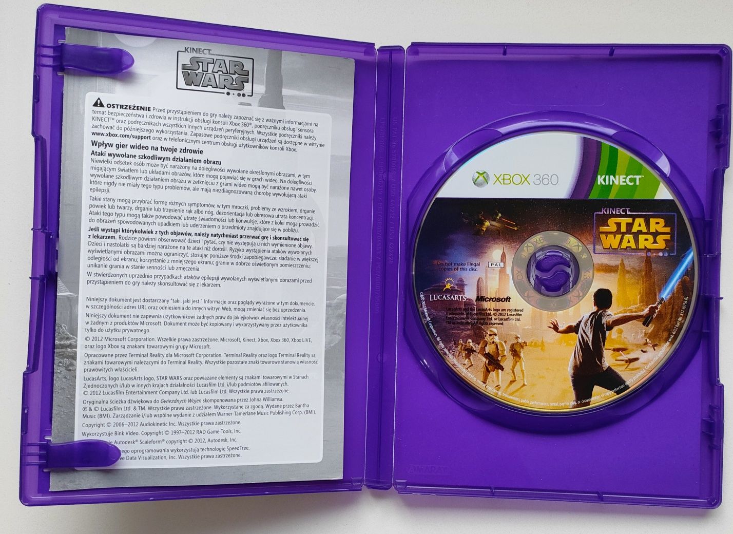 Kinect Star Wars PL na XBOX 360