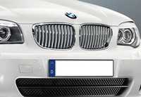 BMW 1 series E82 E88 Grelha Frontal Nova Alpine White com Cromado