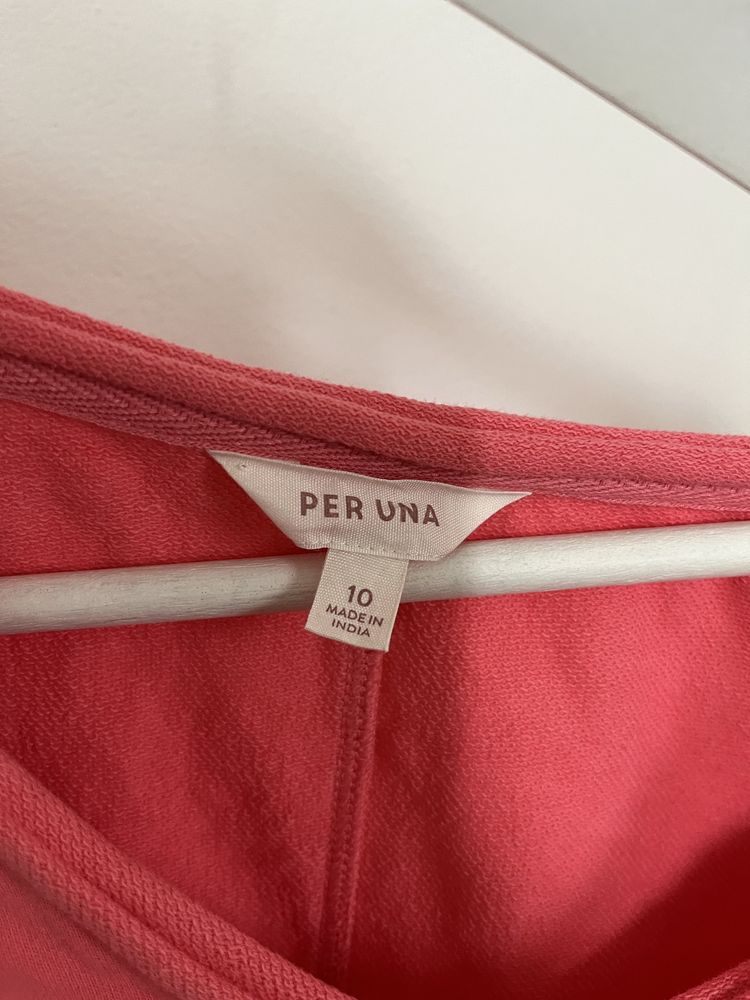 Różowa Koralowa bluza damska Per Una Marks & Spencer rozmiar 38