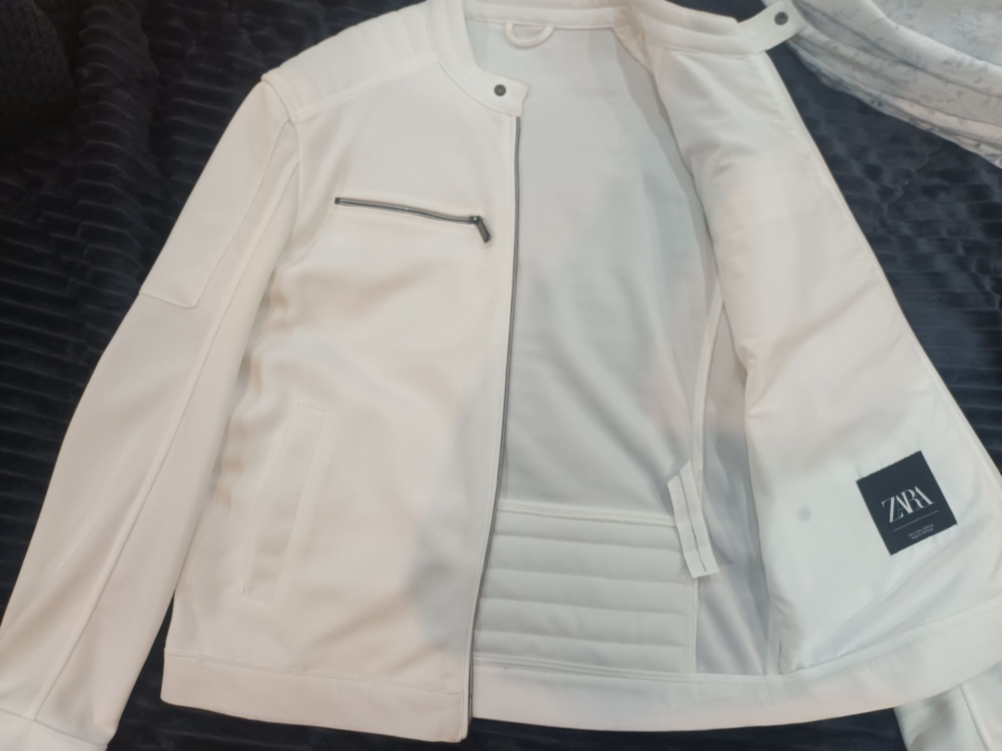 Casaco branco Zara