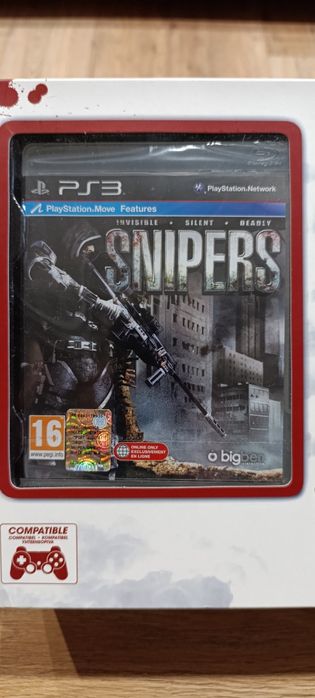 Nowy komplet gry Snipers Ps3 .