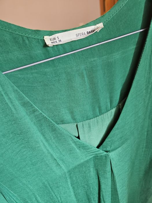Blusa, Zara, verde.