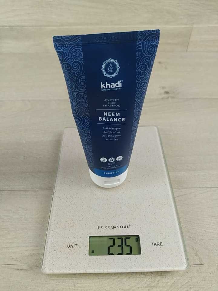 khadi NEEM BALANCE Szampon ajurwedyjski Przeciwłupieżowy 200 ml