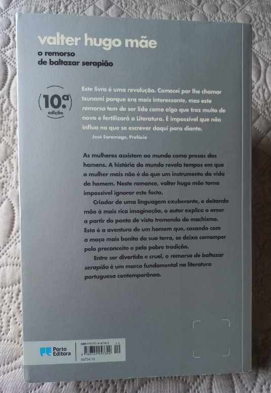 O Remorso de Baltazar Serapião - Valter Hugo Mãe