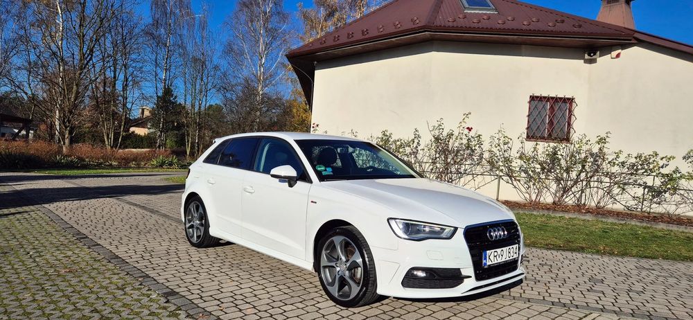 Audi A3 Sportback 1.5TFSI S-LINE 150KM IDEALNY Stan! Pierwszy WŁAŚCICIEL! SALON Polska