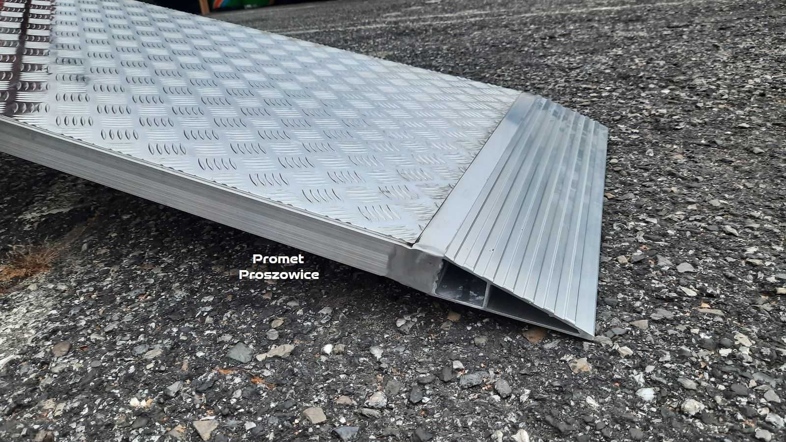 Rampa Aluminiowa 220cm x 70cm do 800kg Najazd Podjazd