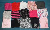 Zestaw 140/146 sukienki H&M, 5-10-15 bluzki, spódniczki