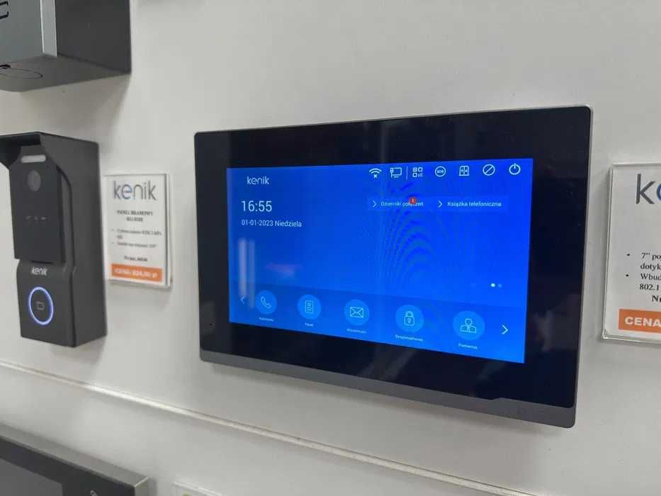 Montaż i konfiguracja monitoringu, domofonów i wideodomofonów