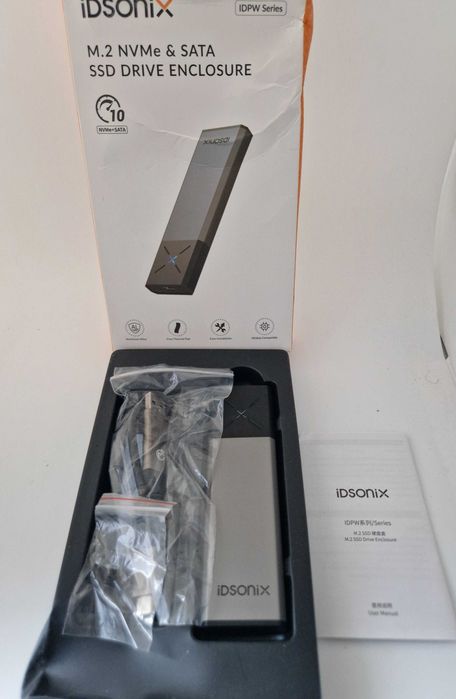 Adapter Obudowy Ssd Usb C 3.2 Gen 2 Idsonix M.2