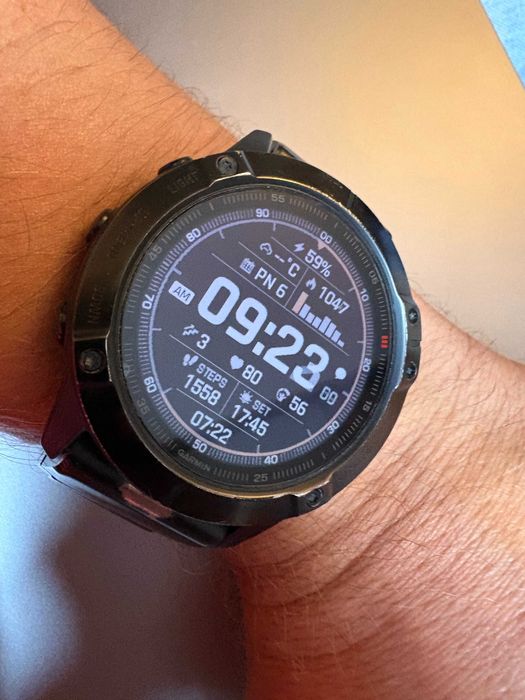 Garmin Fenix 6X Pro - Pancerny Zegarek Sportowy Super Stan