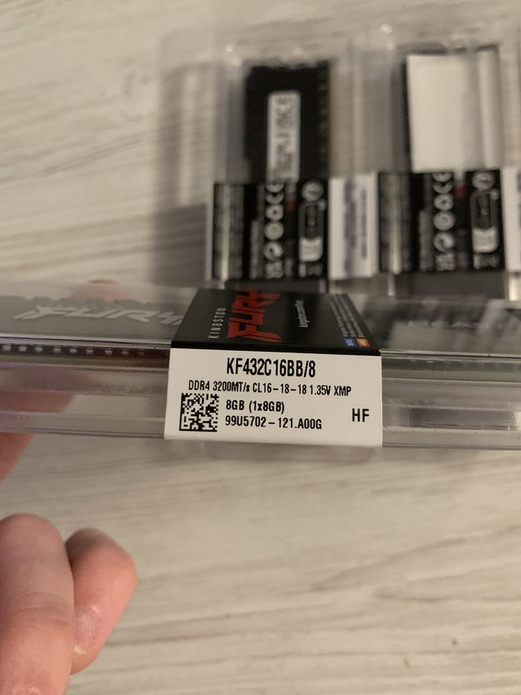 Kingston Fury Beast DDR4 8GB, Intel XMP Certified