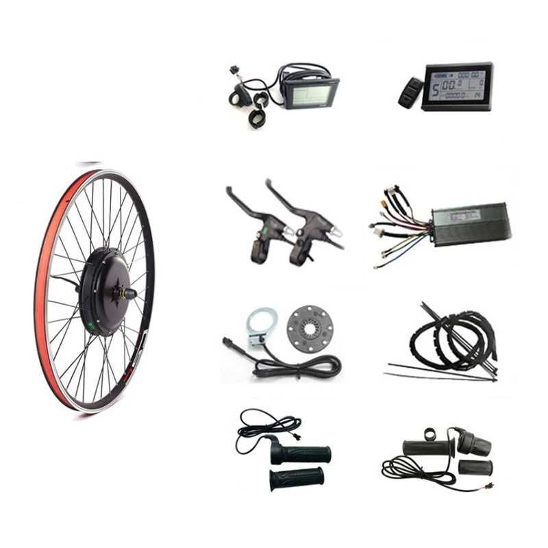 Kit conversão bicicleta elétrica e-Bike 48V 1000W [roda frente] [novo]