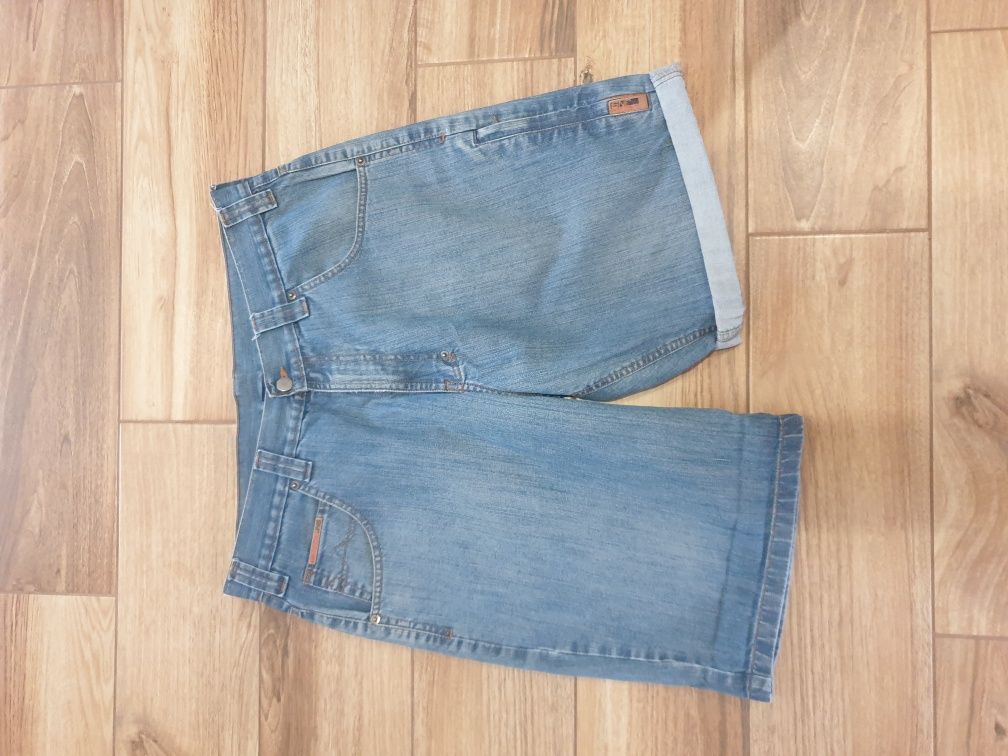 Spodenki krótkie jeansy  Xl