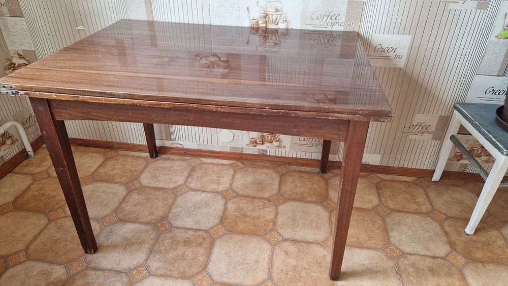 Обідній стіл розкладний 110х80см