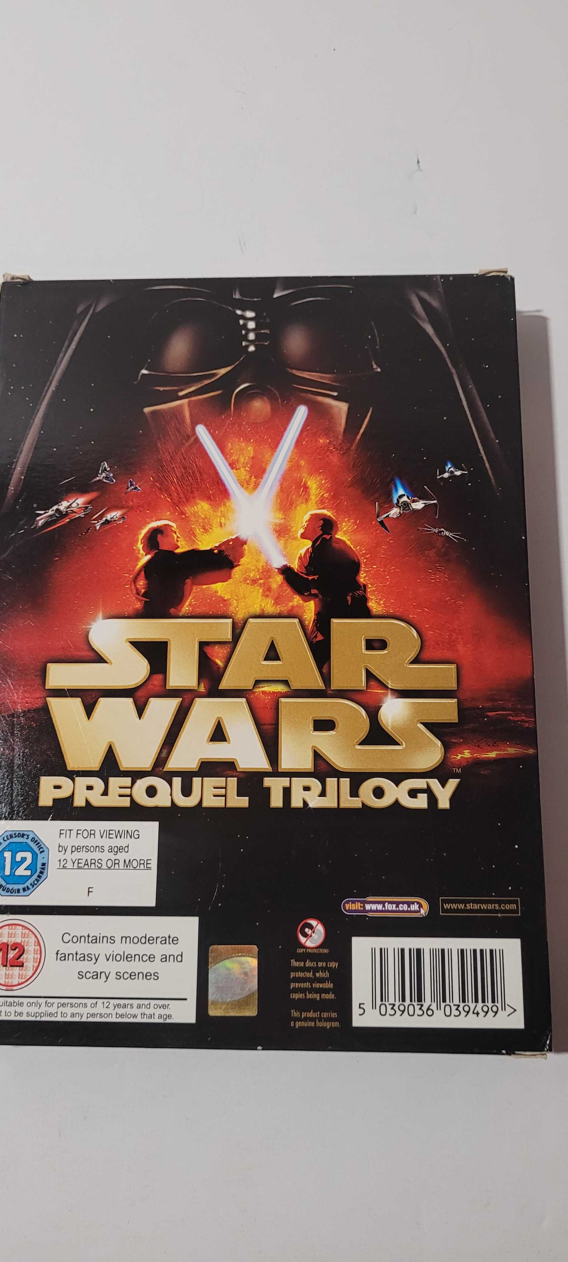 Star wars Trylogia 6 dvd