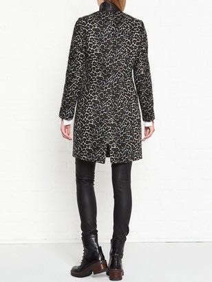 AllSaints Leni Leo Coat__Elegancki płaszcz przejściowy /dyplomatka__36