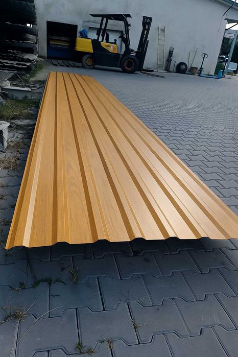 BLACHA trapezowa profile T8 T18 T35 8017 alucynk 7024 ocynk 7016