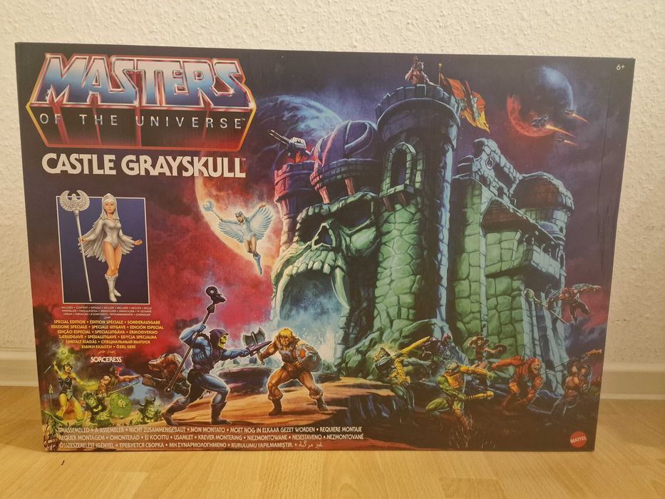 CASTLE GRAYSKULL - HE-MAN - Masters of the Universe - zamek - nowy